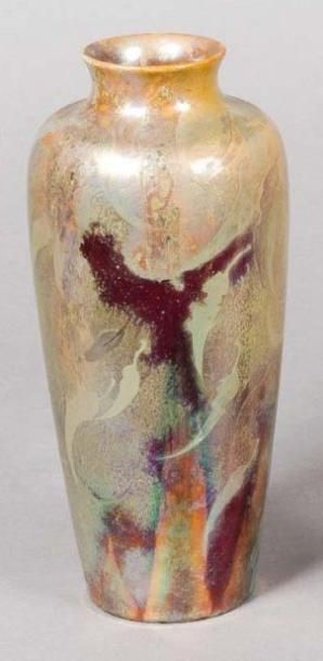 MASSIER Clément, vers 1900
Vase céramiqu...