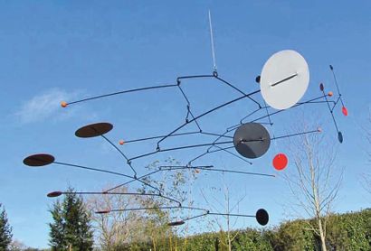 MPCEM
«Op Lunaire» Mobile en acier, pièce...