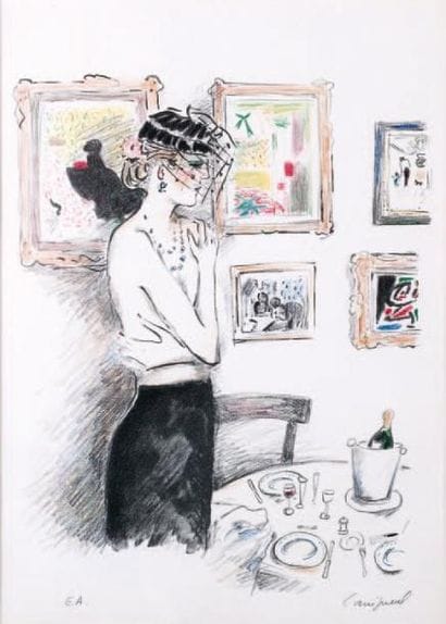 CASSIGNEUL Jean-Pierre né en 1935
La toilette...