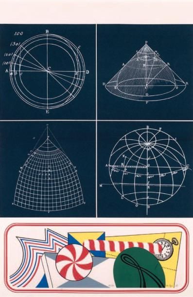 DEL PEZZO Lucio, né en 1933
Formes Ludiques,...