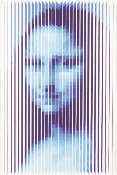 YVARAL (1934-2002)
Mona Lisa Sérigraphie...