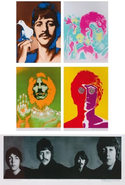 AVEDON Richard (1923-2004)
Les Beatles, 1967...