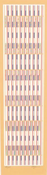 AGAM Yaacov, né en 1928
Vertical Orchestration...