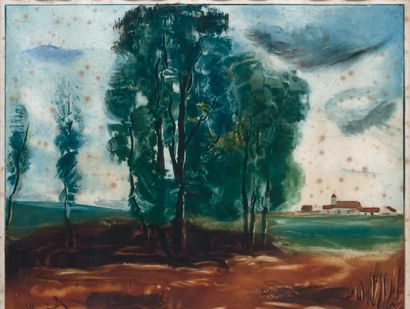 VLAMINCK Maurice de (1876-1958)
Le village...