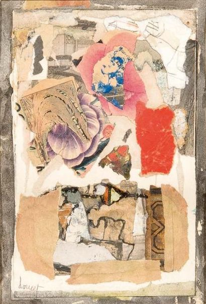 DOUCET Jacques (1924-1994)
Collage, Circa...