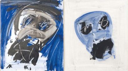 FRANCKEN Ruth (1924-2006)
Vanités, 1964 Diptyque,...