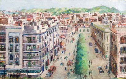 GENIN Lucien (1894-1953)
Le Grand boulevard,...