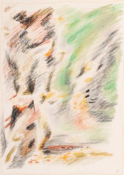 MASSON André (1896-1987)
L'ancêtre météorique,...
