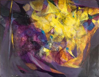 KATO
Composition abstraite Huile sur toile...
