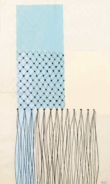 DUFY Raoul (1877-1953)
Projet de tissus pour...