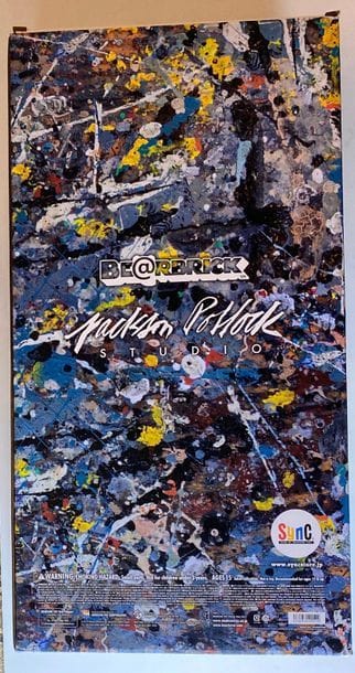 Be@rbrick 

Jackson Pollock Studio 1000%,...