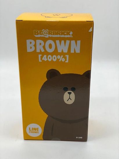 Be@rbrick 

LINE Friends - Brown 400%, 2013...