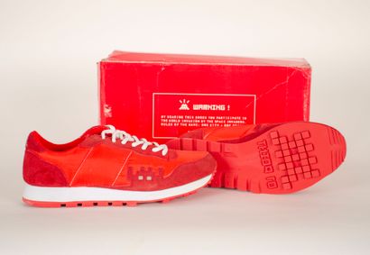 INVADER (FRENCH, BORN IN 1969)

Pair of sneakers...
