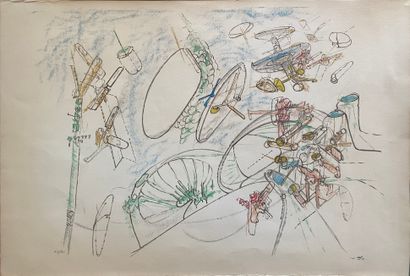 Roberto MATTA (CHILE 1911-2002)



Surrealist...