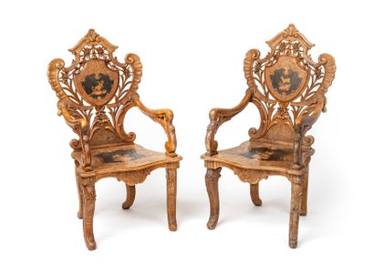 Set including

a two-seater sofa, two armchairs,...