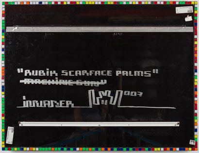 INVADER (Français, né en 1969)
Rubik Scarface...