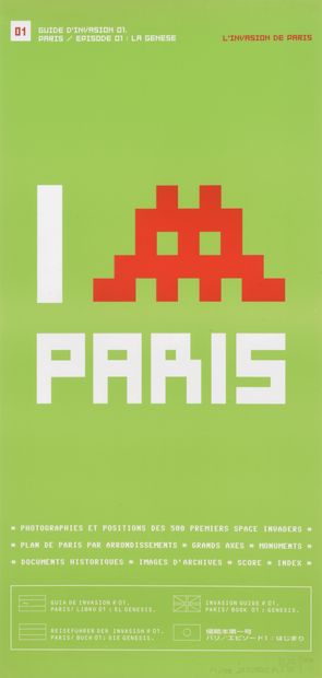 INVADER (Français, né en 1969)
L’Invasion...