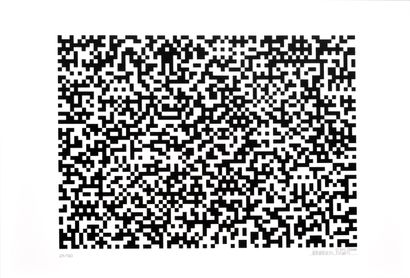 INVADER (Français, né en 1969)
Binary Code...
