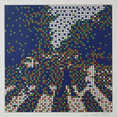 INVADER (Français, né en 1969)
Rubik Abbey...