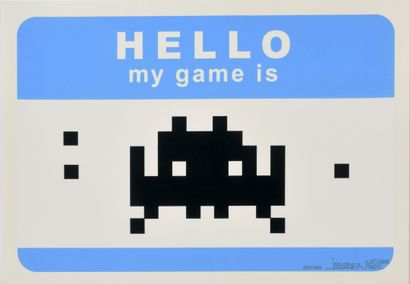 INVADER (Français, né en 1969)
Hello My Game...