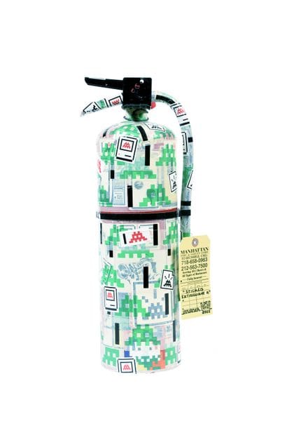 INVADER (Français, né en 1969)
Sticked Extinguisher,...
