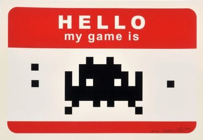 INVADER (Français, né en 1969)
Hello My Game...