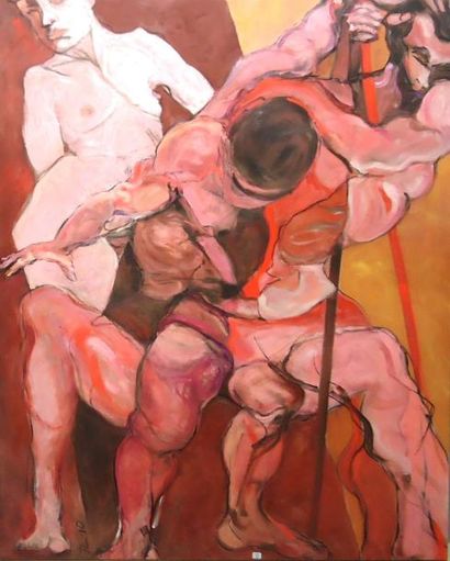 TESSA ZERBIB
LA LUTTE-2010 technique mixte...