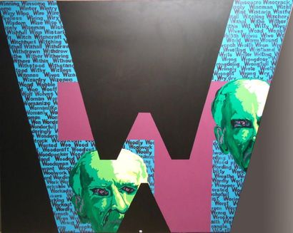 RADU NECTARIA
WESSELMAN-2010 acrylique sur...