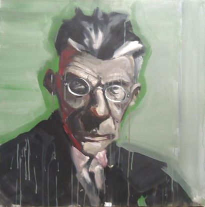 LOU ROSS
SAMUEL BECKET -2010 ACRYLIQUE sur...