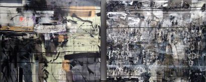 Ensemble de deux toiles MATTHIAS MERGOT mistral-2010...