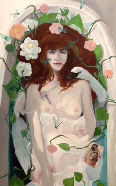 AMALIA DULHAN
Ofelia acrylique sur toile...