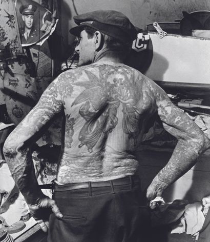 AFP

A tattoo artist in Chatham square in...