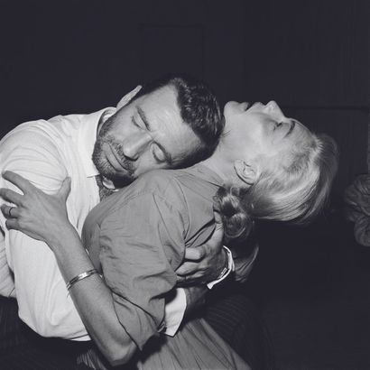AFP

Yves Montand and Simone Signoret in...