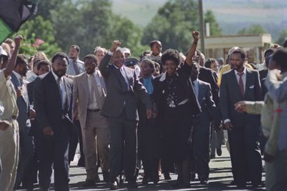 AFP - Alexander JOE

Nelson Mandela and his...
