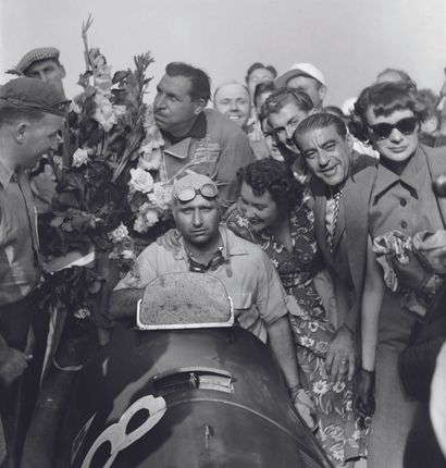 AFP

The Argentine driver Juan Manuel Fangio...