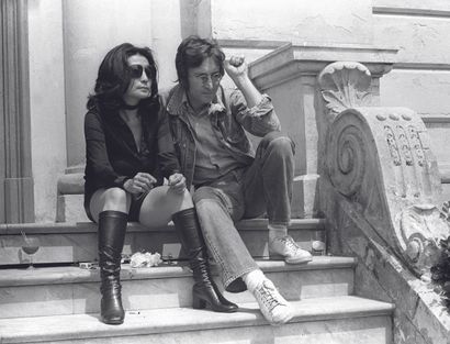 AFP

John Lennon and Yoko Ono on May 17th,...