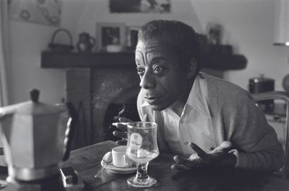 AFP - Ralph GATTI

James Baldwin, at home...