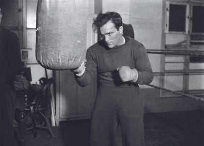 AFP

Marcel Cerdan training in 1946.

Digital...