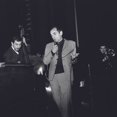 AFP

Charles Aznavour during his concert...