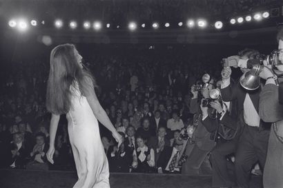 AFP

Dalida during a concert at the Olympia...