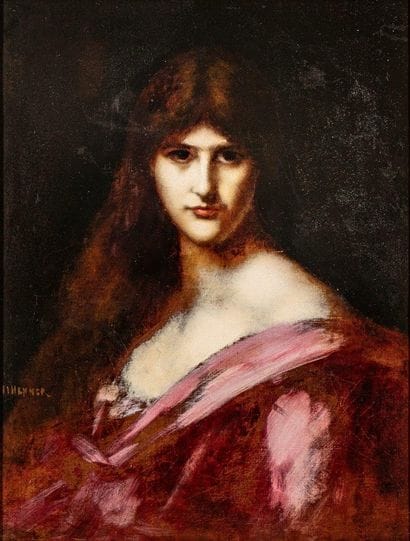 JEAN-JACQUES HENNER (Bernviller 1829 - Paris...