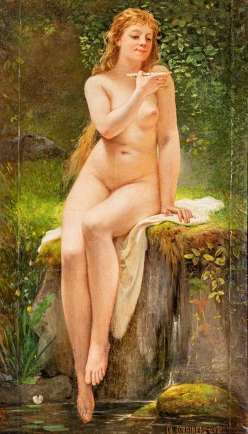 CHARLES CORBINEAU (Saumur 1835–1901)

Jeune...