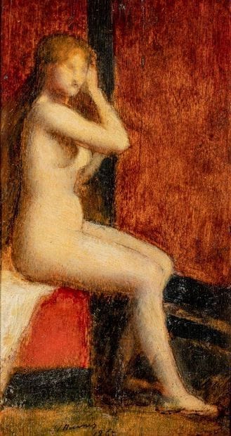 JEAN-JACQUES HENNER (Bernviller 1829 - Paris...