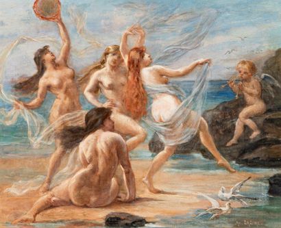 ADOLPHE LALIRE (Rouvres 1848-Courbevoie 1933)

Danse...