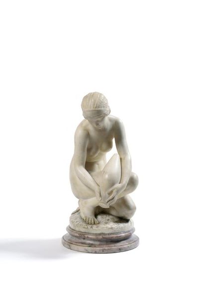 GUGIELMO PUGI (1850-1915)

Femme nue accroupie...