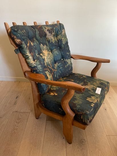 Guillerme et Chambron, armchair model large...