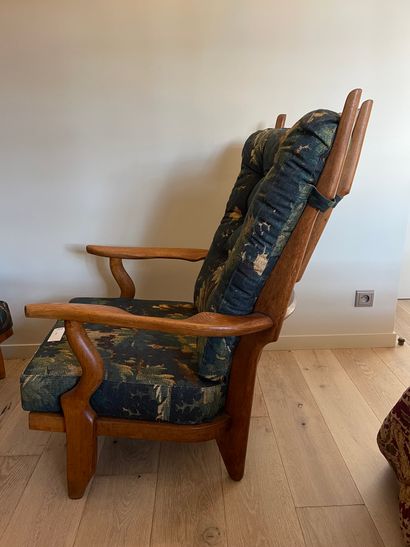 Guillerme et Chambron, armchair model large...
