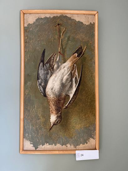FRENCH SCHOOL

Partridge Trophy 

Oil on...