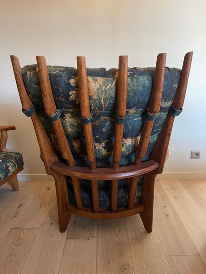 Guillerme et Chambron, armchair model large...