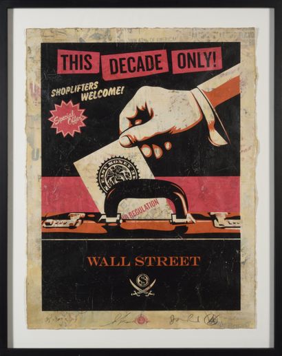 SHEPARD FAIREY (Américain, né en 1970) et...